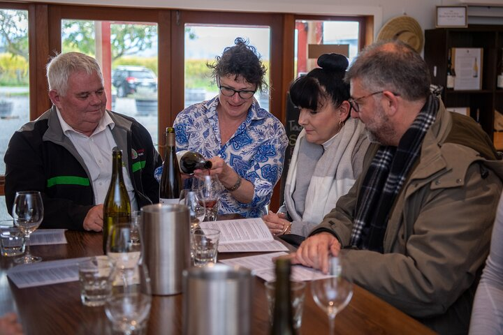 Your host is an informative and fun wine tour guide